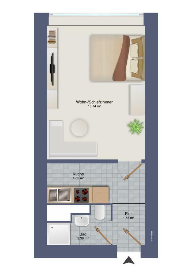 Gaesteapartment Leipzig Mitte Екстериор снимка